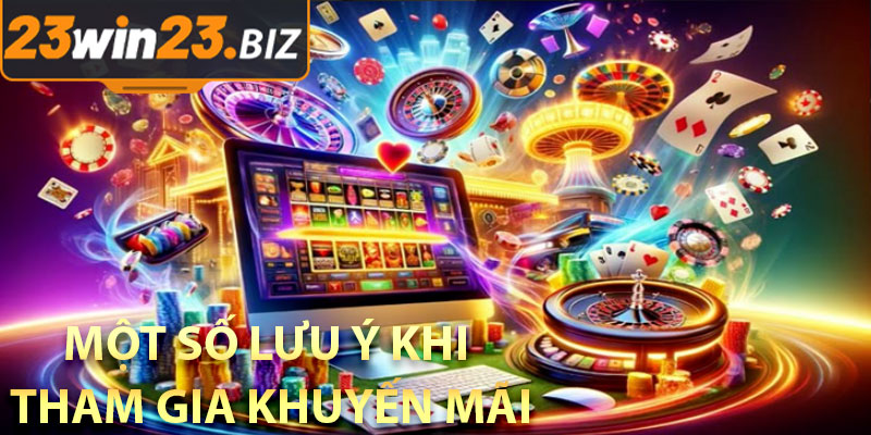 Một Số Lưu Ý Khi Tham Gia Khuyến Mãi 23Win